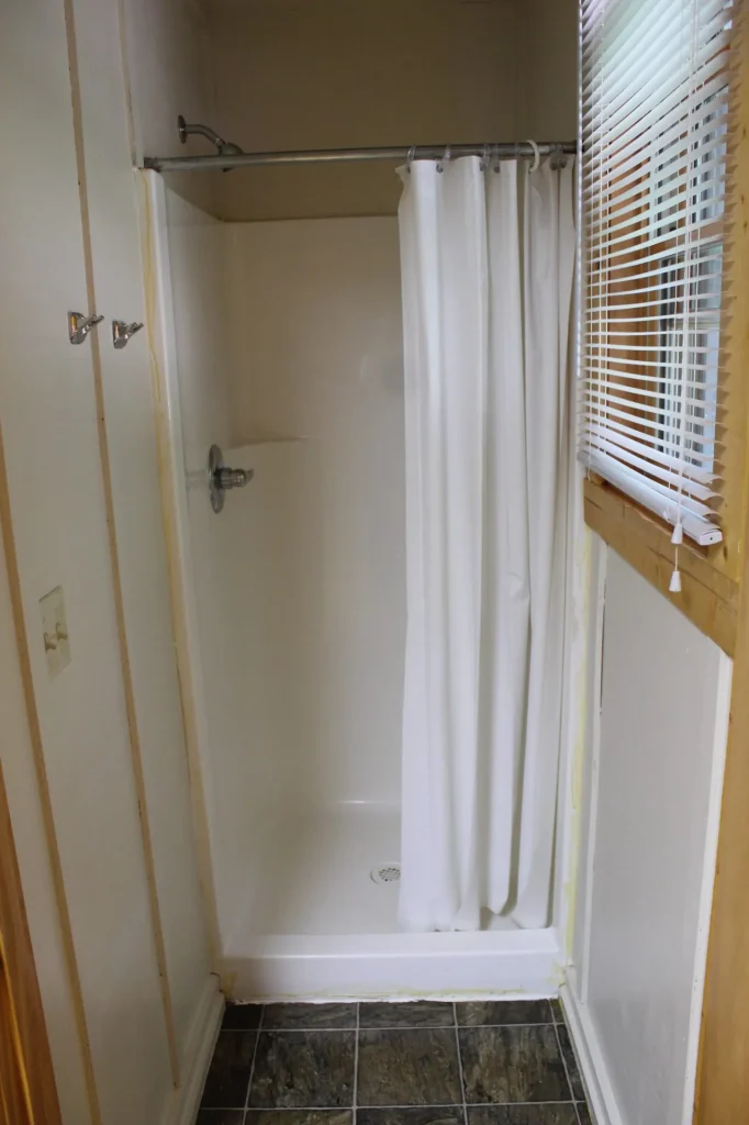 A Cabin Village shower