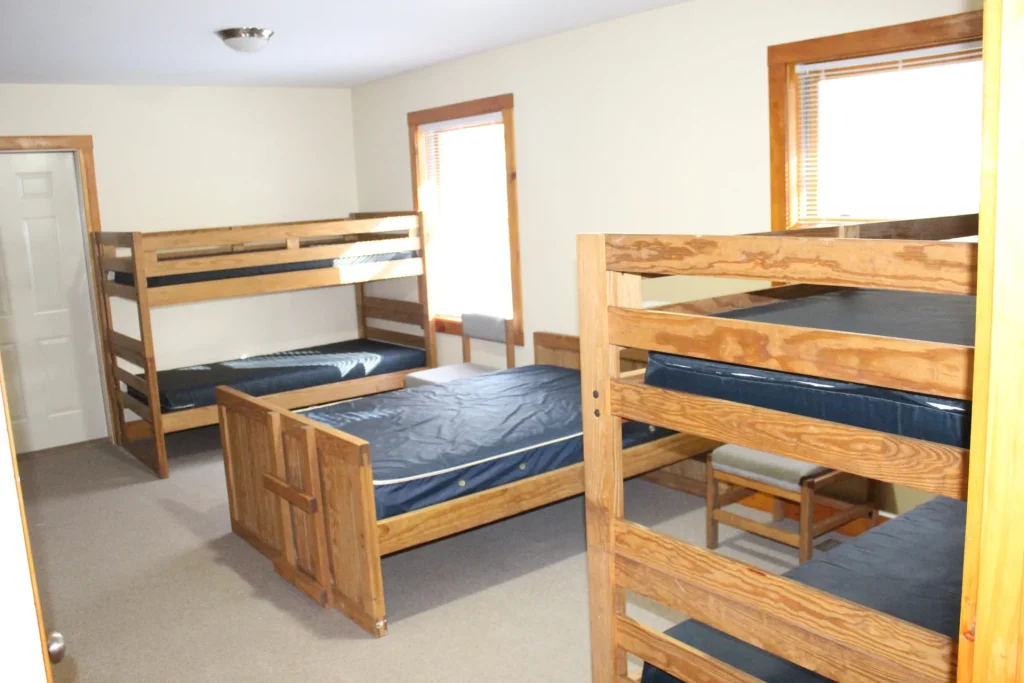 A Moretz Cabin bunk room