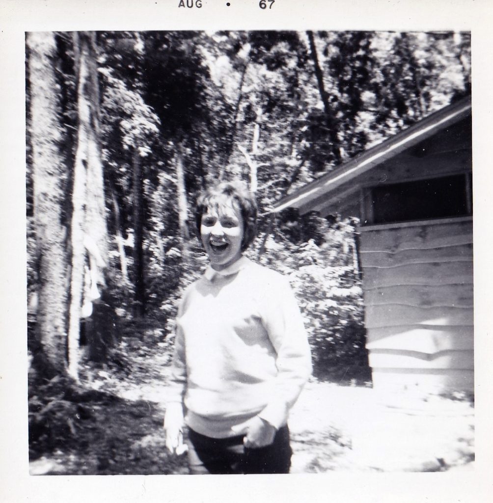 Betty Bernardo at Lutheridge in August 1967