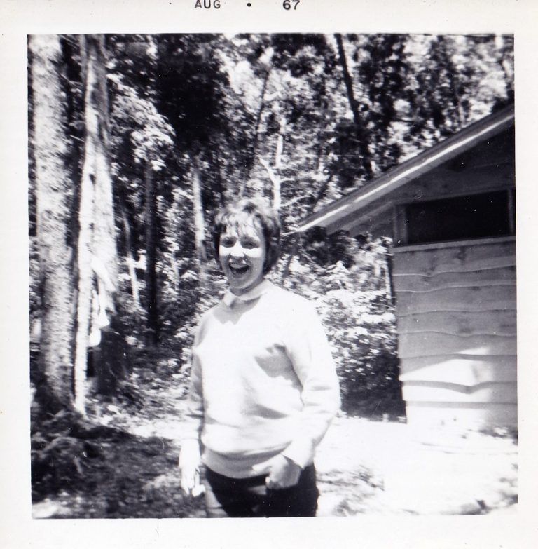 Betty Bernardo at Lutheridge in August 1967