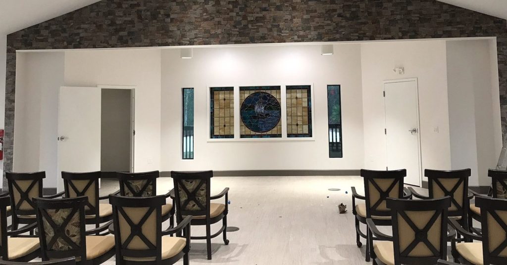 Inside of Atonement Chapel